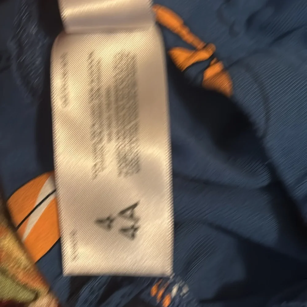 Carter's Blue Pajama‎ Shorts with Orange Accents